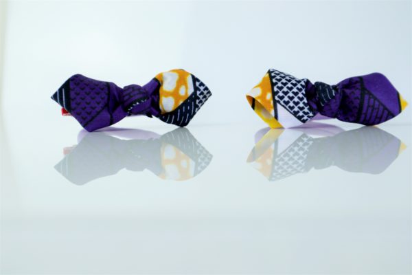 Elastique pour cheveux en tissus wax