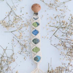 MACRAME BLUE GREEN
