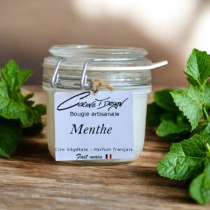 BOUGIE  D'HIVER menthe